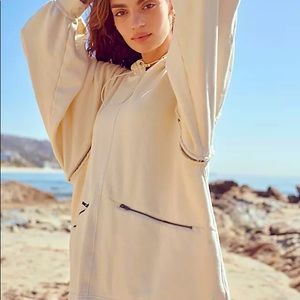 Free People Close Call Zip Hoodie
